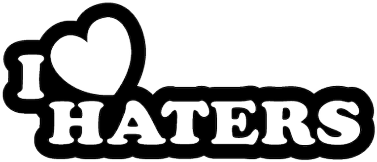 Love Haters Sticker (800x800), Png Download