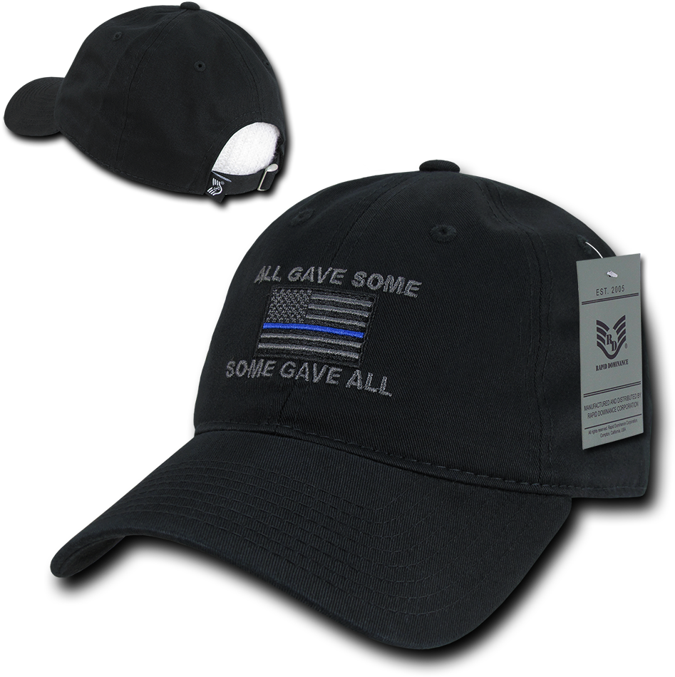 1 Of 3free Shipping Blue Lives Matter Police Officer - Rapid Dominance A03 - Polo Style Usa Caps, Men's, All (1000x1000), Png Download