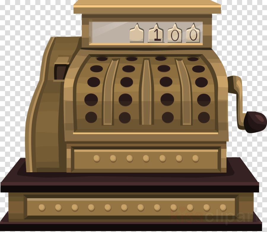 Download Old Cash Register Png Clipart Cash Register - Cash Register Clipart (900x780), Png Download