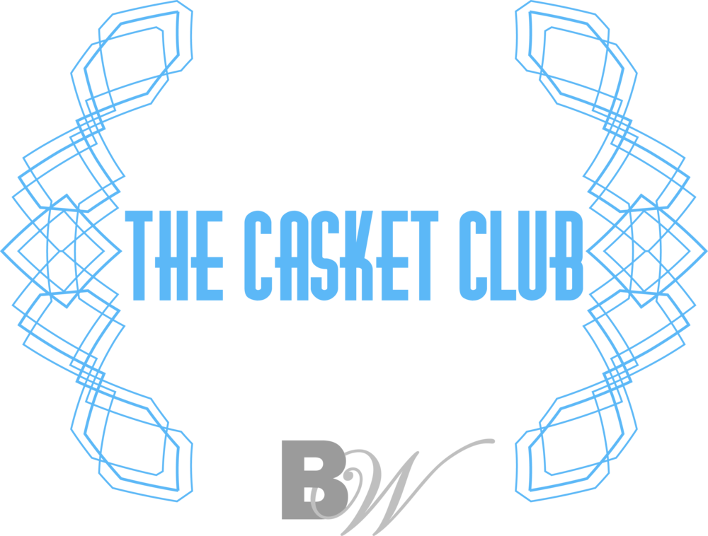 Casket Club Shirt Blue Outlines (1000x758), Png Download