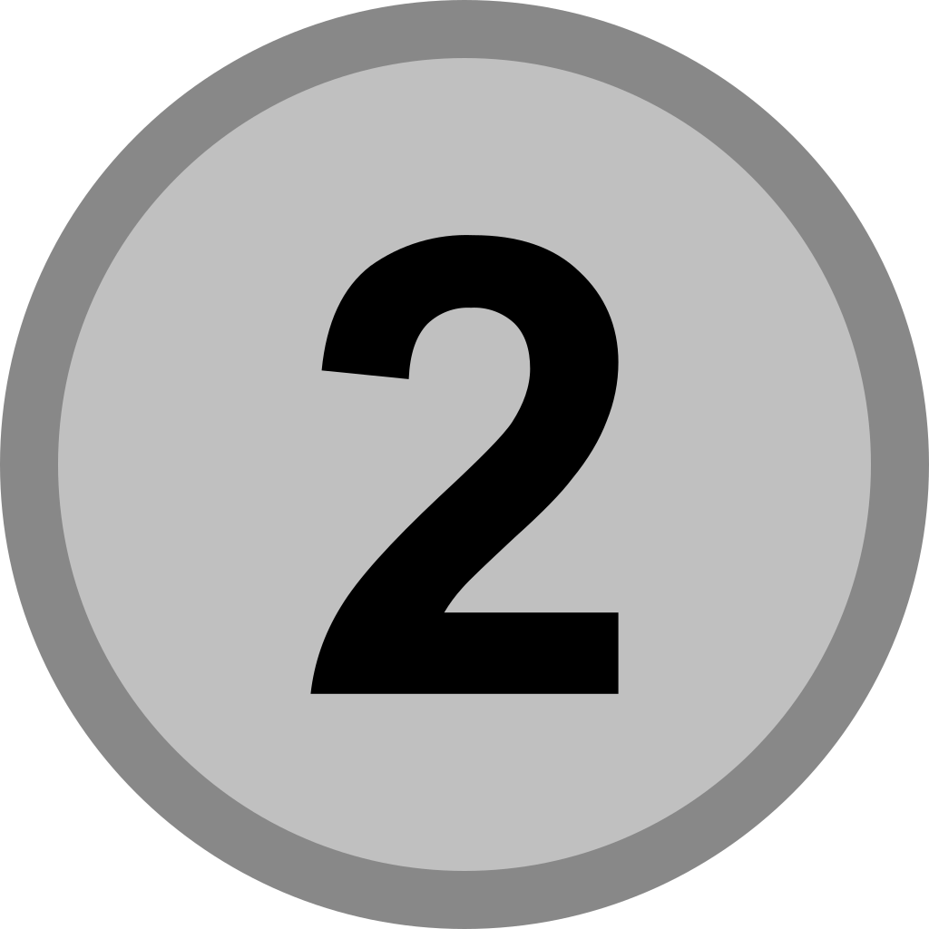 Silver Medal Icon - Silver Medal (1024x1024), Png Download