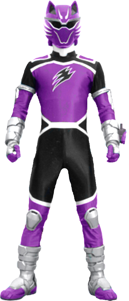 Prjf-wolf - Power Rangers Furia Selva (445x1024), Png Download