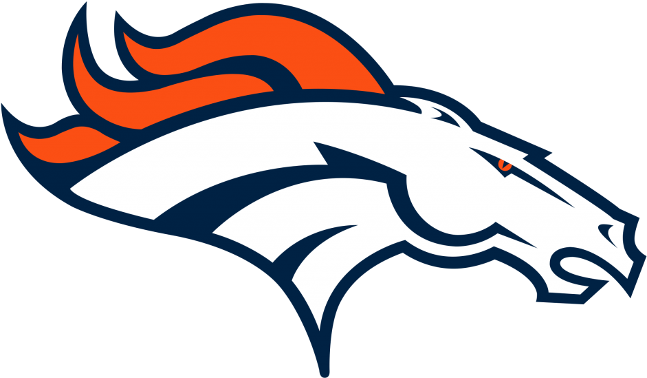 Pleasurable Design Ideas Broncos Logo Outline Denver - Denver Broncos Logo Png (1024x683), Png Download