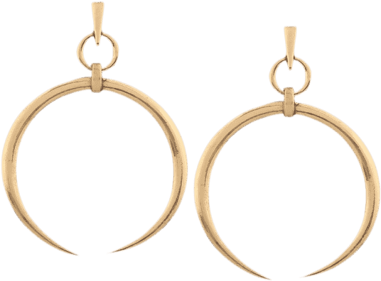 Image Download Alloy Tribal Moon Earrings - Earring (558x744), Png Download