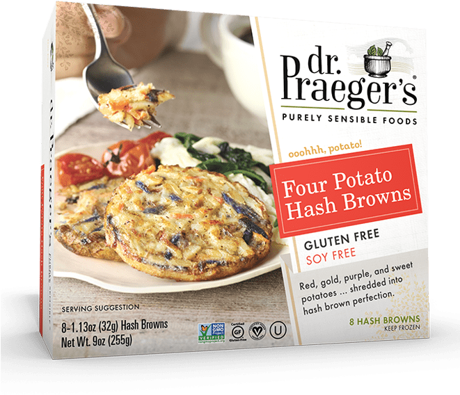 Praeger's Four Potato Hash Browns - Dr Praeger's Four Potato Hash Browns (660x660), Png Download