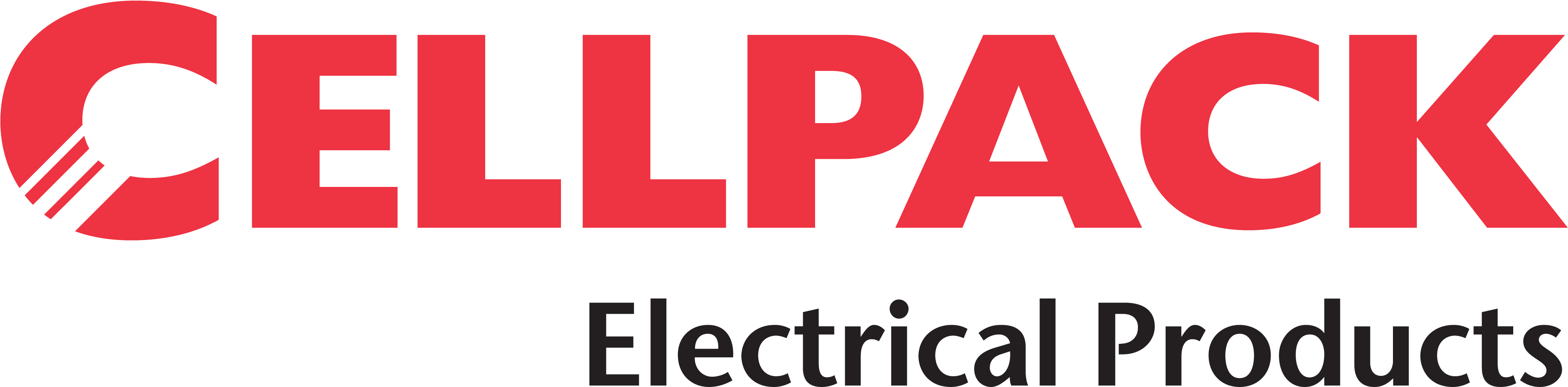 Electropar Cell Pack - Cellpack Electrical Products (4007x1068), Png Download