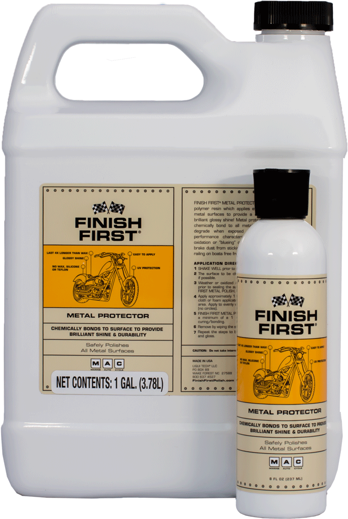 Finish First Metal Protector - Liqui Tech Custom Wheel Protector 8 Oz (810x1074), Png Download