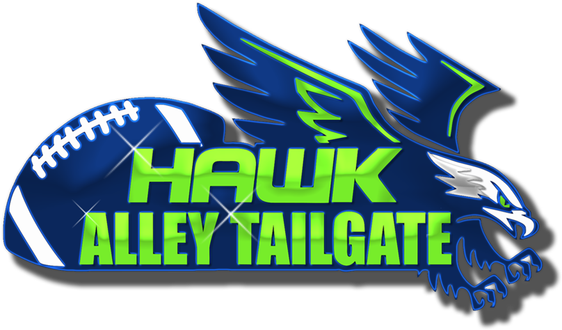 Hawk Alley Tailgate Logo [v2] [at 40 144] Png Pop By (1000x513), Png Download