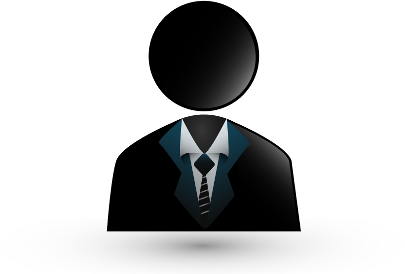 Icon - Businessperson (833x833), Png Download