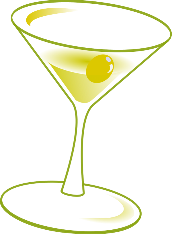 Vector Clip Art - Happy Hour Clip Art (600x819), Png Download