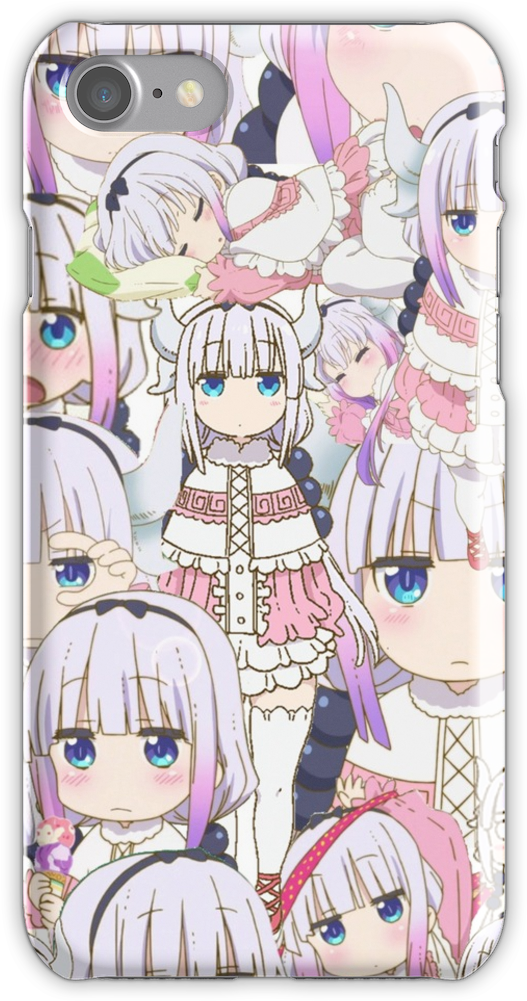 Kanna Iphone 7 Snap Case - Miss Kobayashis Dragon Maid - Kanna Cosplay (750x1000), Png Download