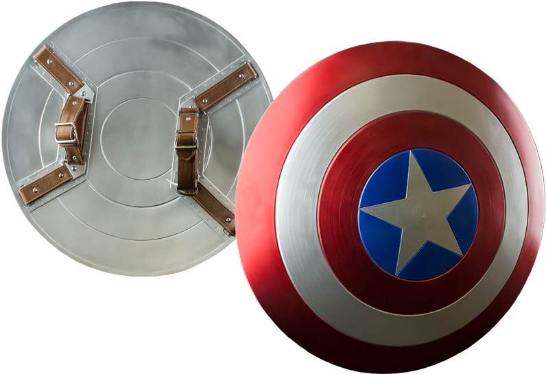 Edição - Escudos Do Capitao America (800x559), Png Download