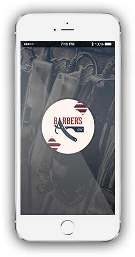 Get And Easy Access - Barbershop Clippers In Black And White (1200x560), Png Download