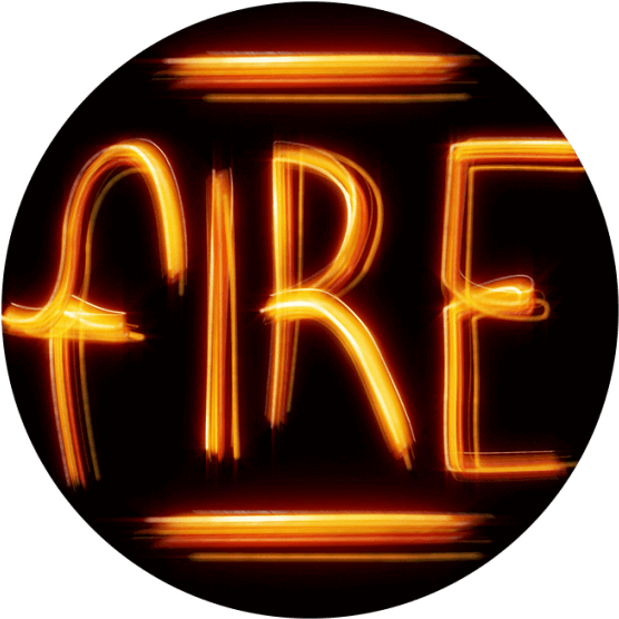 Nightfire Font - Logo (595x595), Png Download