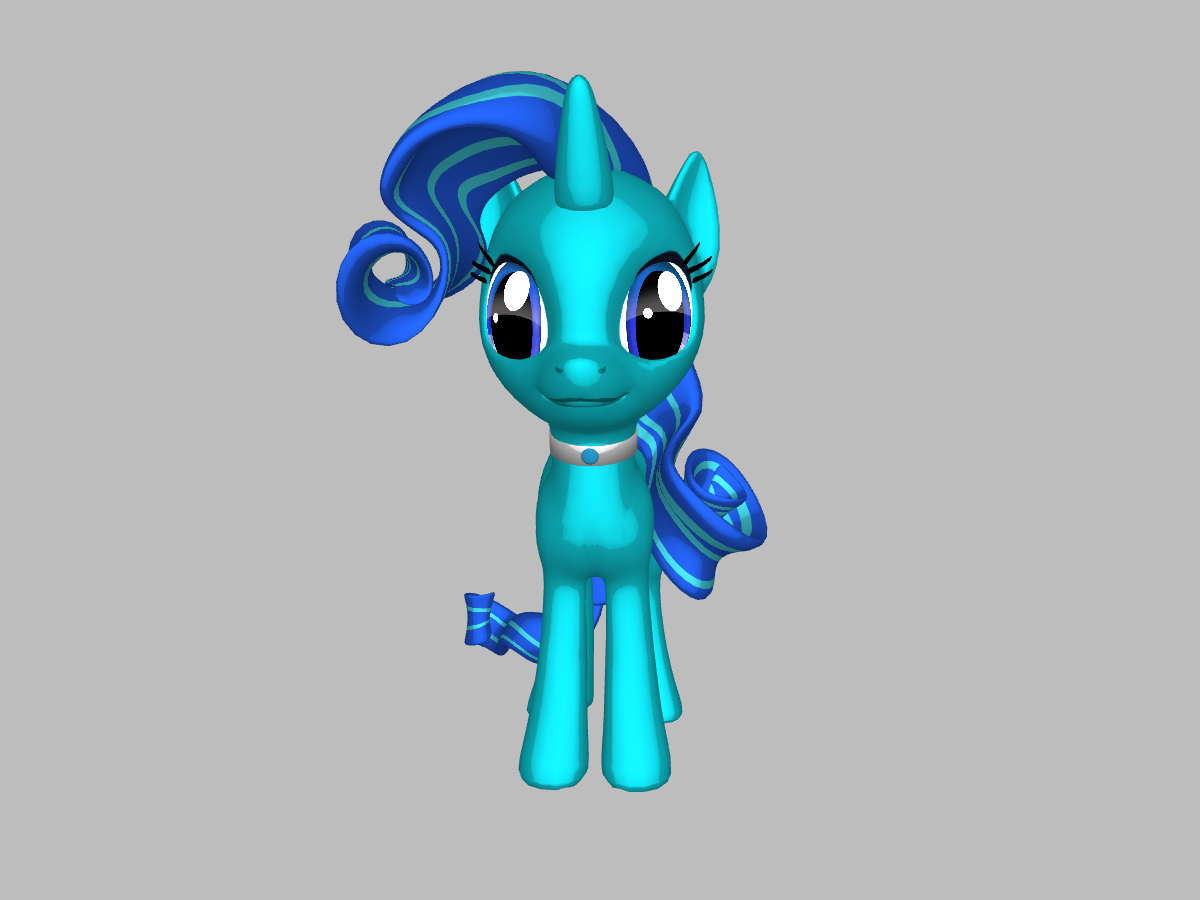 Aqua Dolphin In 3d - Figurine (1200x900), Png Download