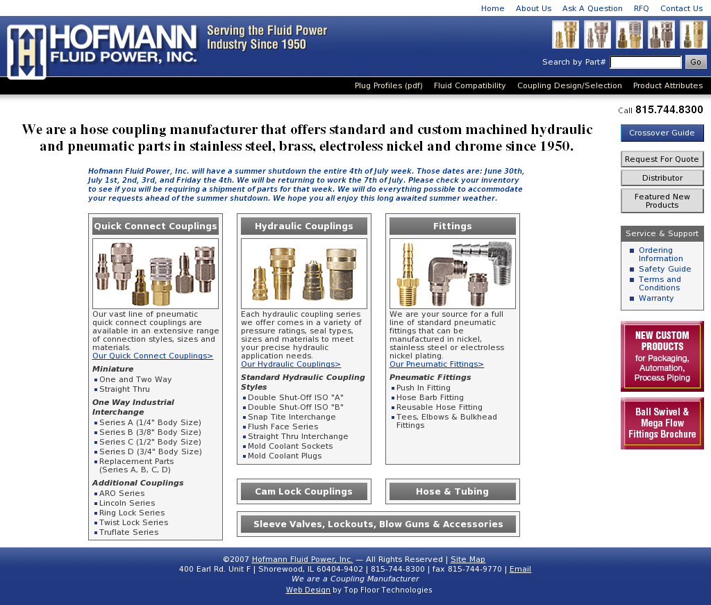 Hofmann Fluid Power Competitors, Revenue And Employees - Web Page (1024x871), Png Download