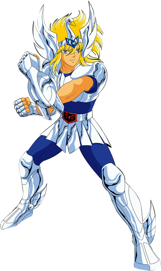 Cisne-hyoga - Caballeros Del Zodiaco Png (772x941), Png Download