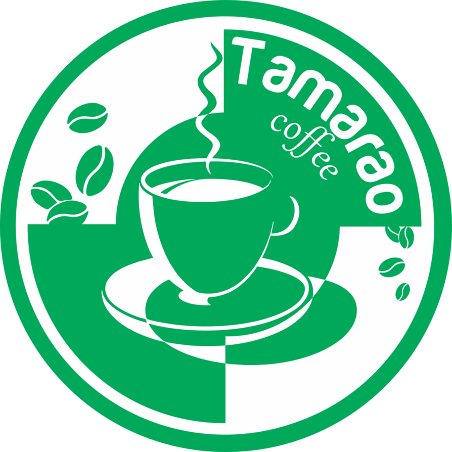 Tamarao Coffee Shop Logo Kingdomage - Coffee Shop Transparent Logo (894x894), Png Download
