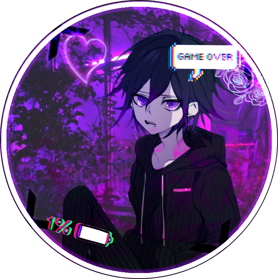 Danganronpa Ouma Oumakokichi Icon Anime Violet Animeboy - Danganronpa (956x957), Png Download