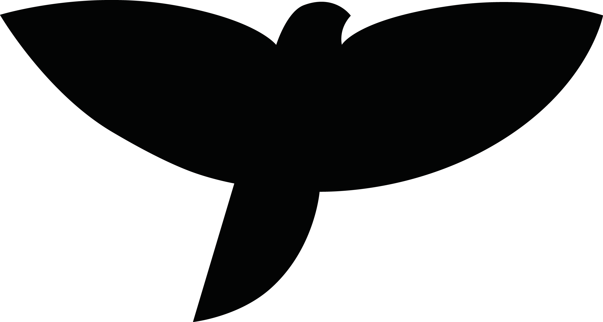 Silhouette Of Michigan - Michigan (2400x1283), Png Download