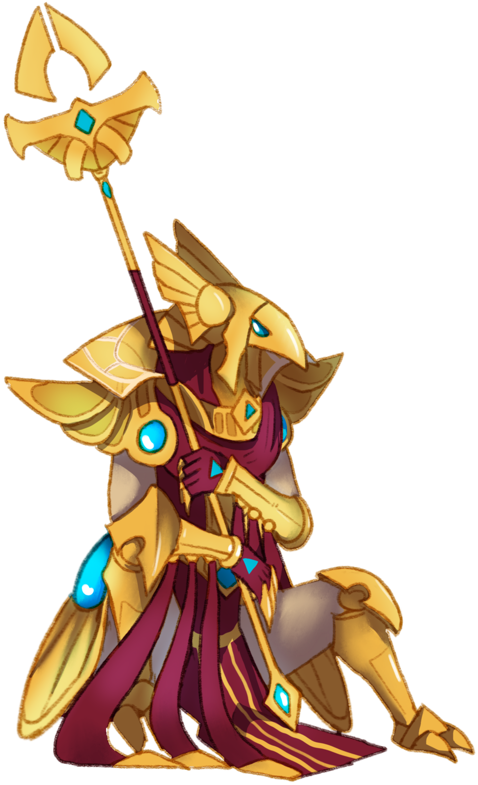 Azir Awkwardly Sitting (1000x1625), Png Download