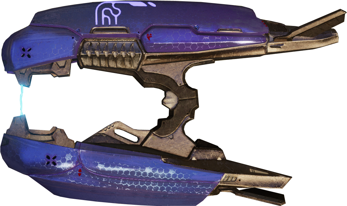 Type-25 Directed Energy Rifle - Halo Covenant Plasma Rifle (1200x720), Png Download