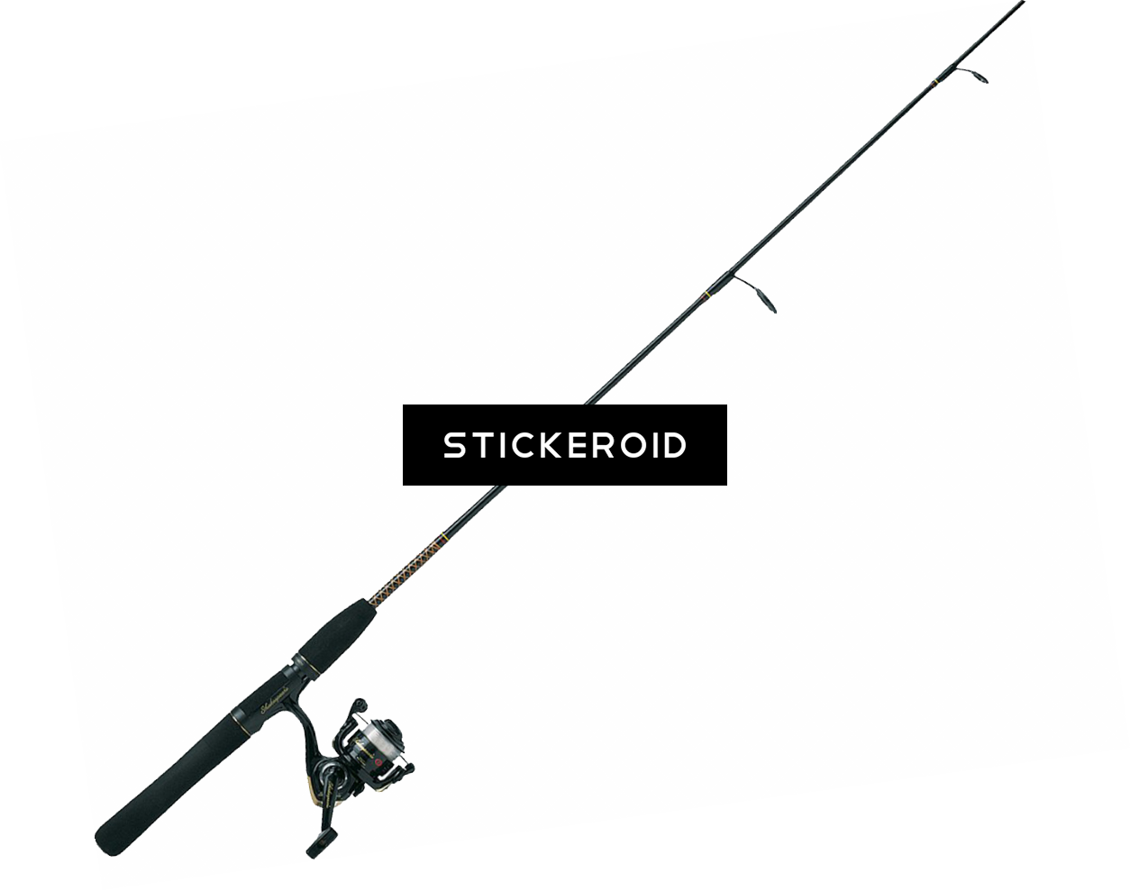 Fishing Rod Pole Sport - Helicopter Rotor (1254x989), Png Download