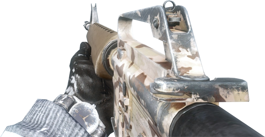 M16 Sahara Bo - Mwr M16 Png (1026x533), Png Download