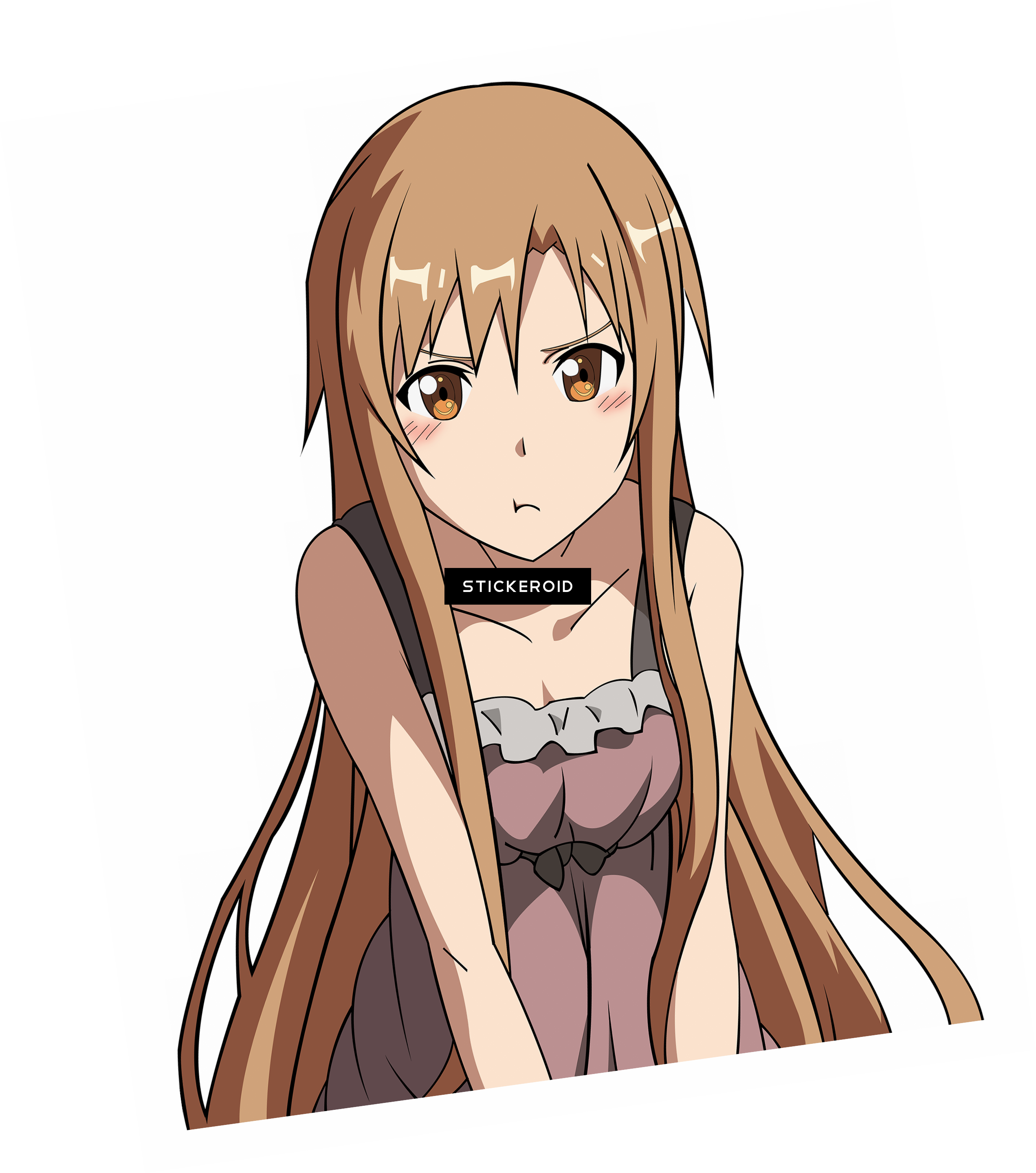 Asuna Anime - Asuna (2543x2879), Png Download