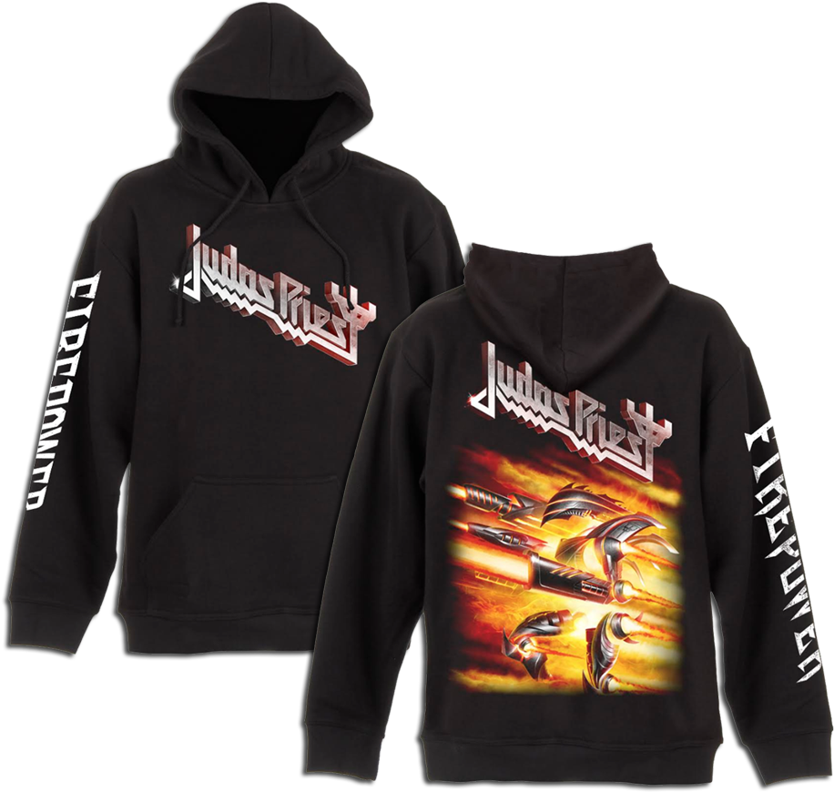 Lightning Strike - Firepower Judas Priest Sweatshirt (1000x1000), Png Download
