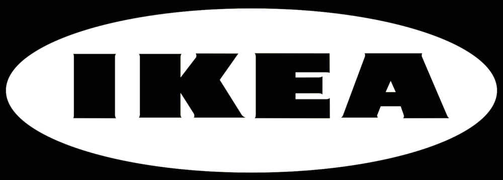 Ikea-symbol Black - Ikealogo (1000x359), Png Download