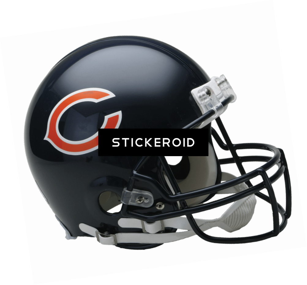 Chicago Bears Helmet - Football Helmet Bears Png (1003x929), Png Download