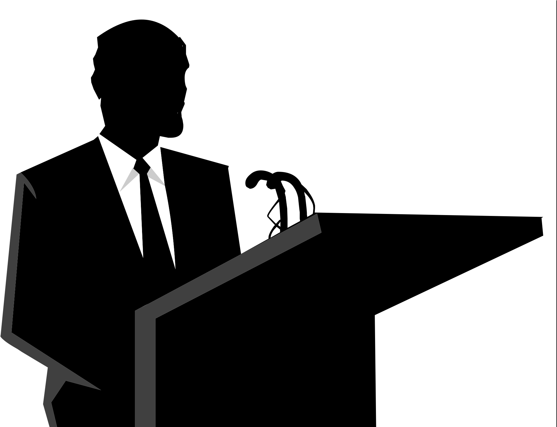 Debate Podium Png (2002x1486), Png Download