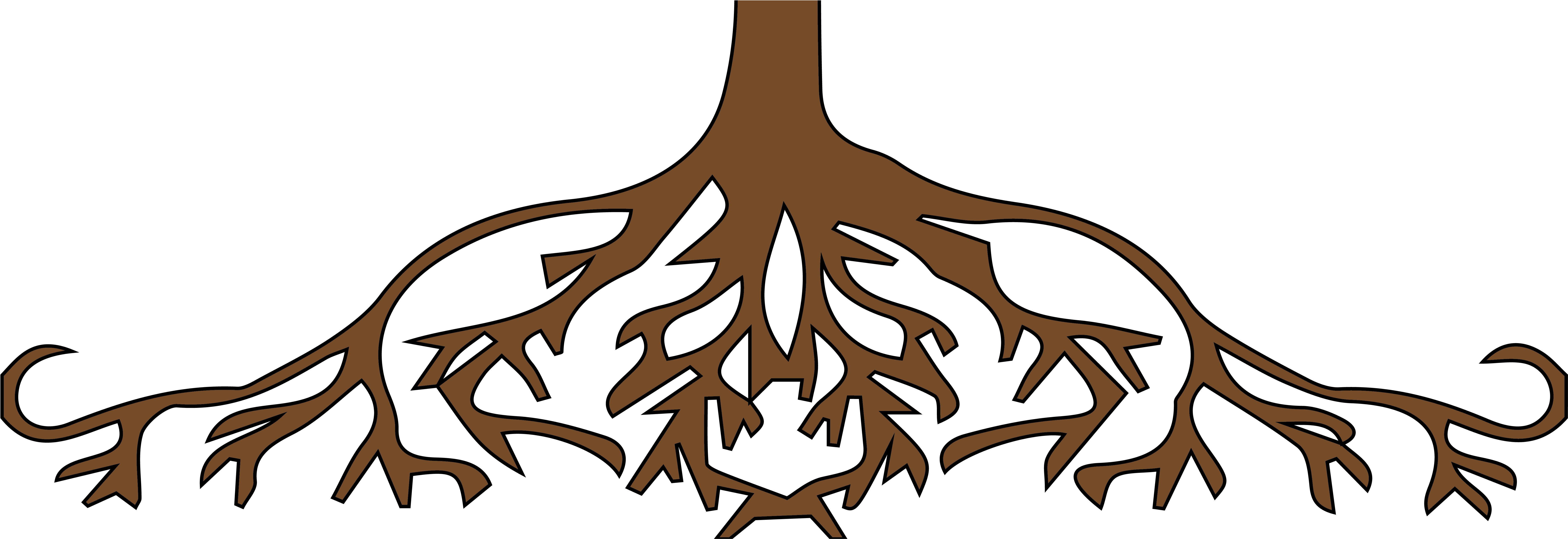 Roots Clipart At Getdrawings - Root Clipart (8000x4500), Png Download