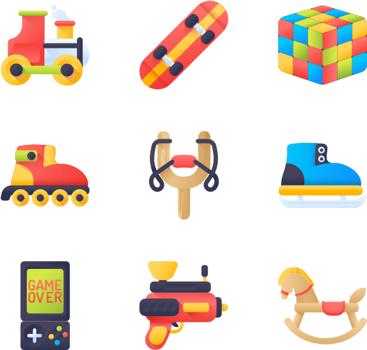 Christmas Toys - Icon (600x564), Png Download