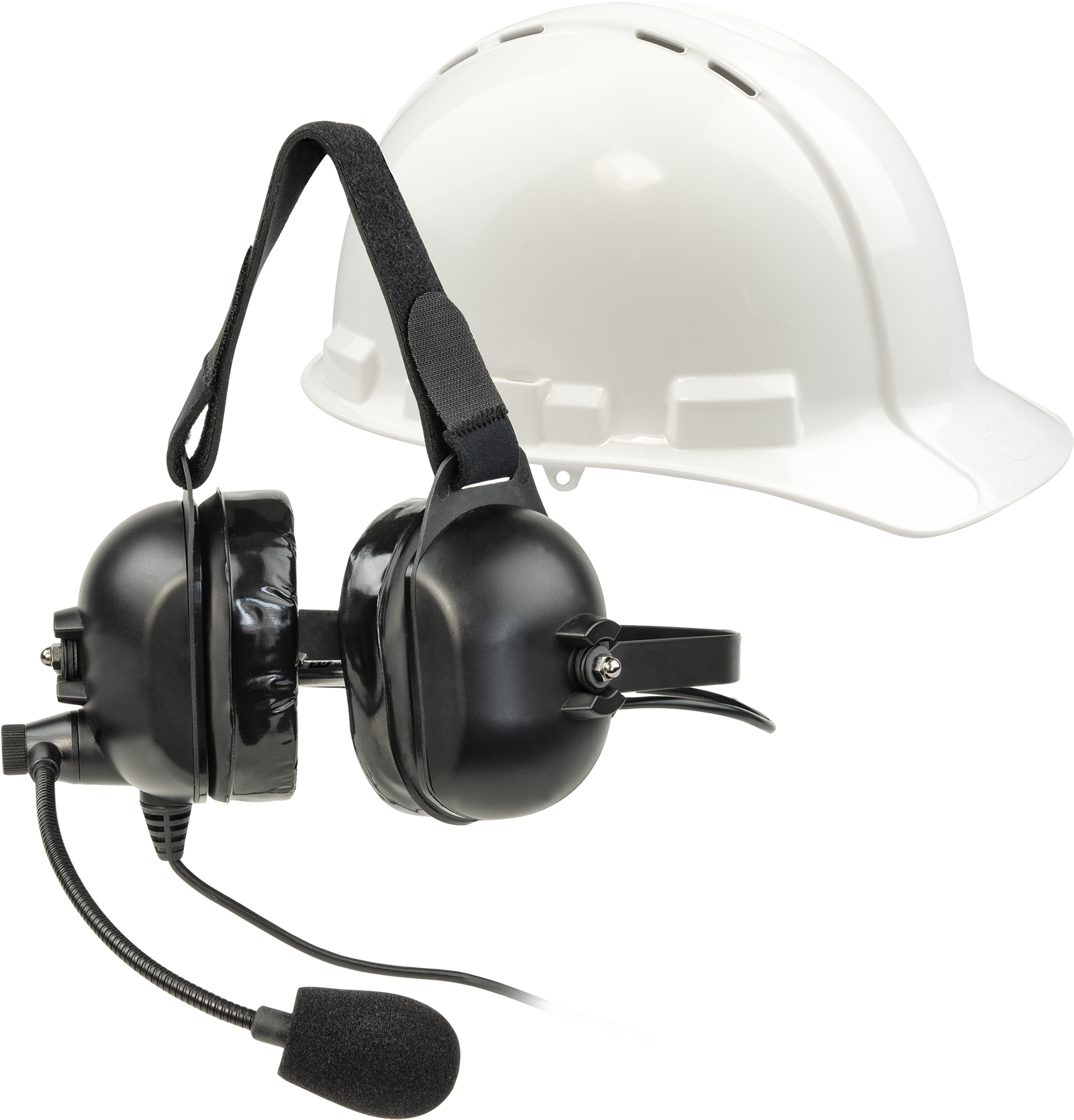 Description - Listen Technologies La-455 Headset 5, Dual Over-ear (1800x1964), Png Download