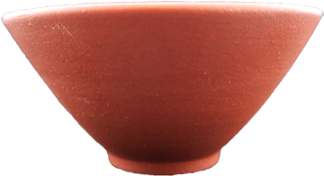 Big Mouth Small Bottom Purple Sand Tea Cup - Tea (800x803), Png Download