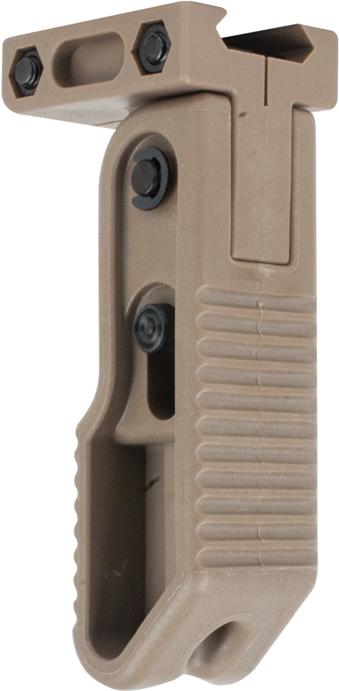 Foregrip V Tactical Folding Grip Media Tan 1 (1000x1000), Png Download