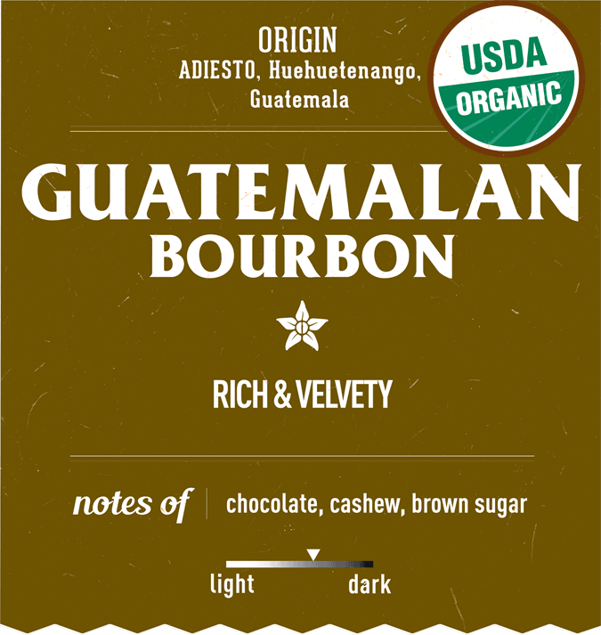 Guatemalan Bourbon Medium Roast Specialty Organic Coffee - Coffee (675x713), Png Download