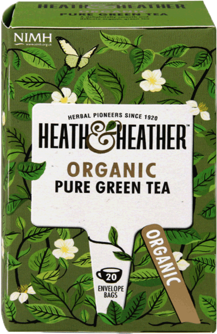 You Could Try - Heath & Heather Organic Green Tea - 20 Bags (724x724), Png Download
