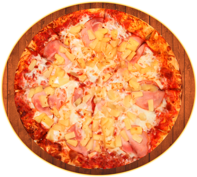 Hawaiian - California-style Pizza (1024x683), Png Download