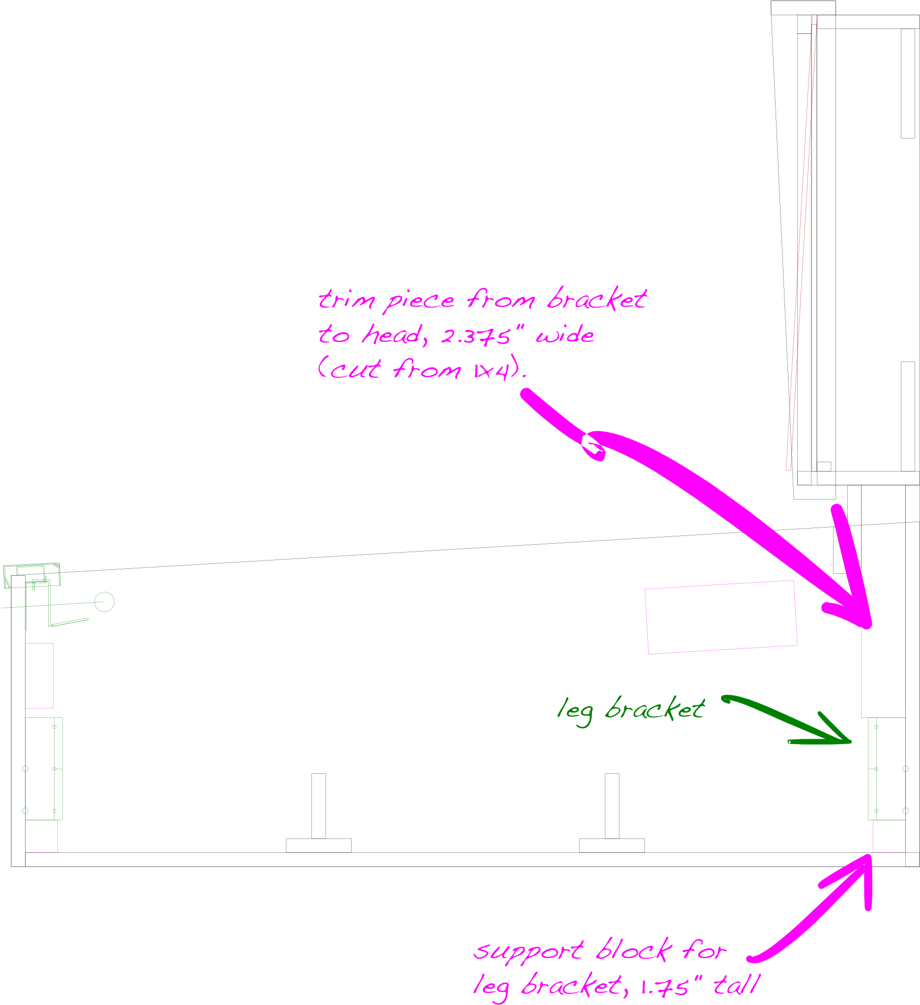 Cabinet With Head - Diagram (2250x2423), Png Download