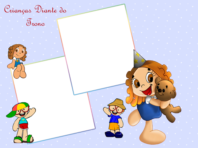 Clique Em Cima Da Moldura E Espere Carregar Para Salvar - Turminha Diante Do Trono (640x480), Png Download