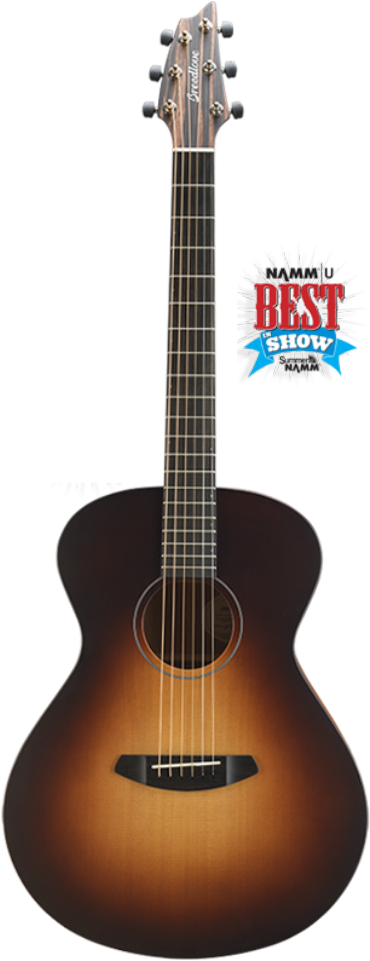 Breedlove Usa Concert Moon Light Sitka Spruce - Mahogany (1000x1000), Png Download