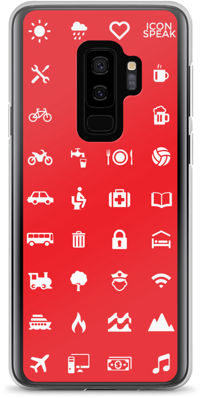 Iconspeak World Edition Samsung Phone Cases - Iconspeak Phone (1000x1000), Png Download
