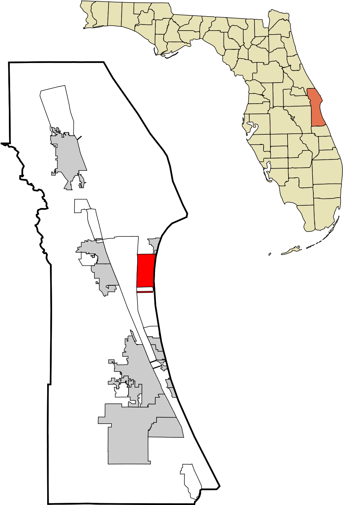 County Florida (1200x1714), Png Download