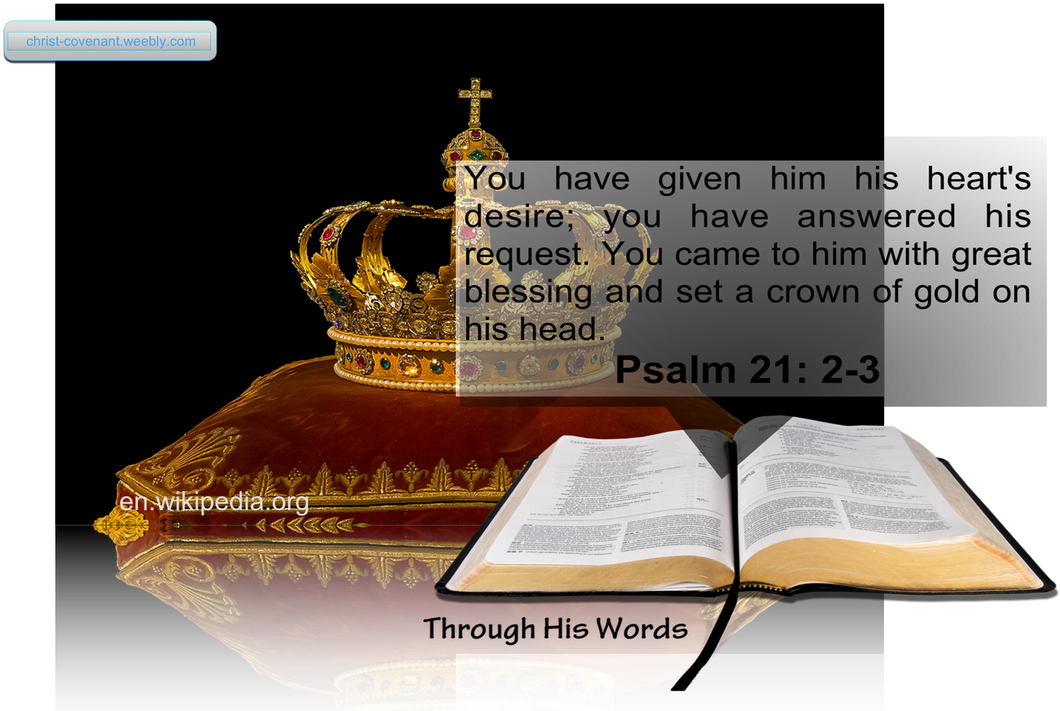 1 Comment - Psalm 21 2 3 (1100x733), Png Download