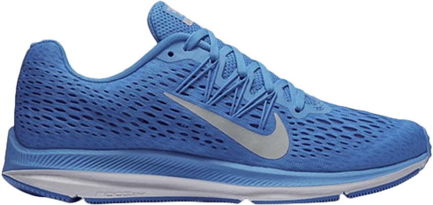 Wmns Zoom Winflo 5 'blue Glow' - Nike Free (850x403), Png Download