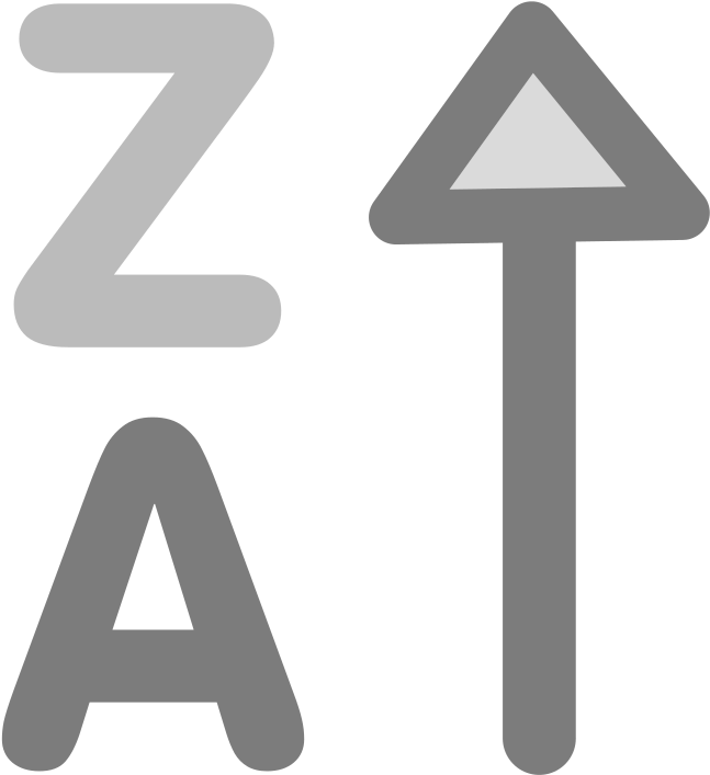 Ftsort Decrease Clipart Icon Png - Gambar Ikon Sort (800x800), Png Download