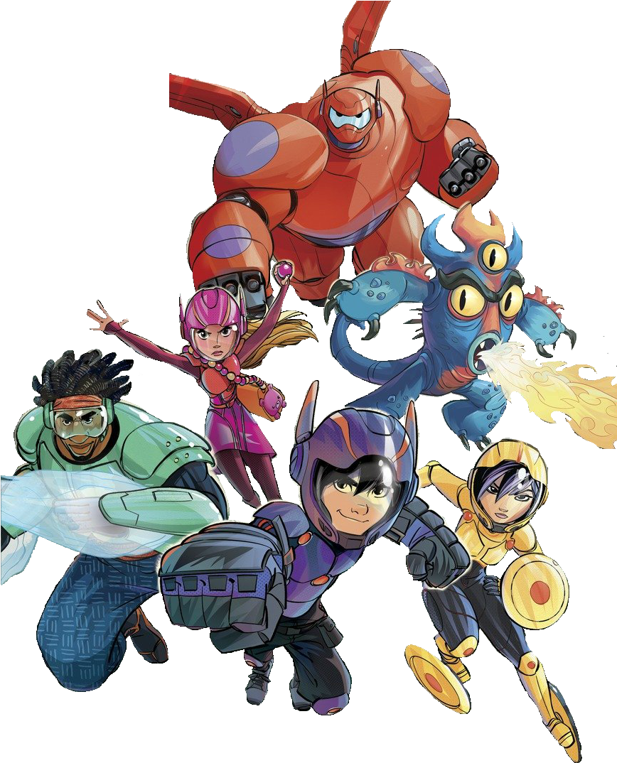 Big Hero 6 (867x1095), Png Download